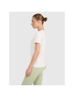 Dámske rýchloschnúce tréningové tričko regular fit 4F 4FWAW25TFTSF1516-12S