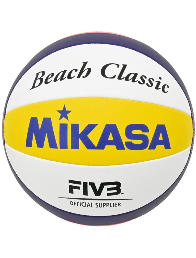 Plážová volejbalová lopta Mikasa Beach Classic BV551C-WYBR