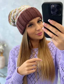 Dámska čiapka Feba K330 hnedá