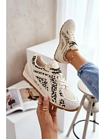 Semišové kožené dámske tenisky Big Star TT274549 beige Semišové kožené dámske tenisky Big Star TT274549 beige