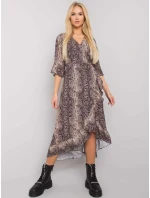 Šaty TW SK BI 24502 1.64P čierna a béžová Šaty TW SK BI 24502 1.64P čierna a béžová