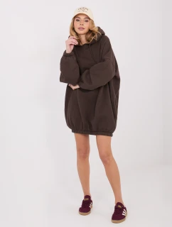 Mikina WT BL A1461.13P tmavohnedá