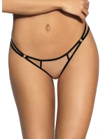 Zmyselné tangá V-8848 béžová/čierna - Axami Zmyselné tangá V-8848 béžová/čierna - Axami