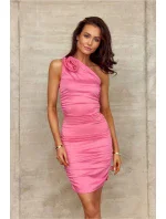 Dámske šaty SUK0396 Pink - Roco Fashion