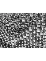 Tmavomodrá krátka lesklá dámska bunda (W586-1)