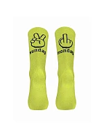 Cyklistické ponožky NORTHWAVE Sunday Monday Sock, žlté Cyklistické ponožky NORTHWAVE Sunday Monday Sock, žlté