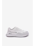Sneakersy Damskie Big Star RR274A213 HI-POLY SYSTEM Białe