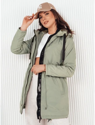 Dámska prechodná bunda VERCHA zelená FashionStreet TY4262 Dámska prechodná bunda VERCHA zelená FashionStreet TY4262