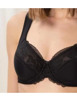 Dámska moderná čipkovaná+bavlnená podprsenka W02 - BLACK - black 0004 - TRIUMPH Dámska moderná čipkovaná+bavlnená podprsenka W02 - BLACK - black 0004 - TRIUMPH