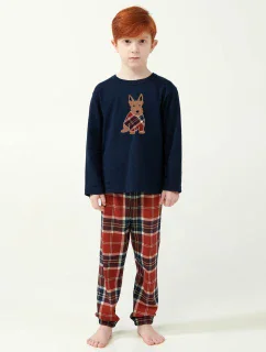 Vamp - Vianočné detské pyžamo s potlačou 21515 - Vamp