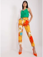 Nohavice DHJ SP 12787D.23X oranžová Nohavice DHJ SP 12787D.23X oranžová