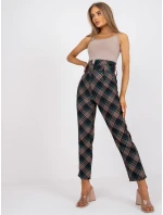 DHJ nohavice SP 3689.08 čierna a zelená DHJ nohavice SP 3689.08 čierna a zelená