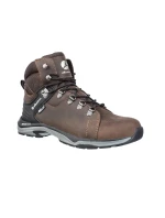 BRIONE CTX MID unisex členok tmavohnedý