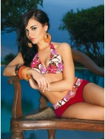 Plavky Kira (5) červené - Ewlon