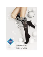 Dámske podkolienky s iónmi striebra