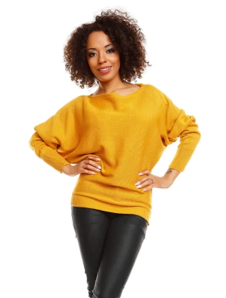Sveter s netopierími rukávmi model 84280 PeeKaBoo