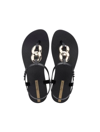 Ipanema Sandal Class andals dámske žabky módne čierne so zlatou dámskou