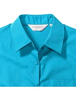Russell Athletic 934F Popelínová blúzka s dlhým rukávom 11.934F corporate blue Russell Athletic 934F Popelínová blúzka s dlhým rukávom 11.934F corporate blue