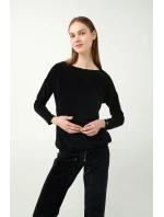 Vamp - Zamatový set s rebrovaným vrchným dielom 21139 - Vamp