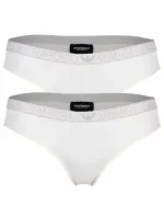 Dámske nohavičky 2PACK 163334 3F223 09210 ecru - Emporio Armani