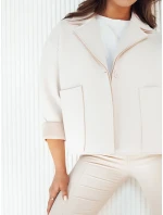 Dámska bunda MILKEY beige FashionStreet TY4150