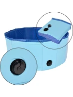 SKLADACÍ ZÁHRADNÝ BAZÉN PRE PSOV 80X30CM SASKA GARDEN