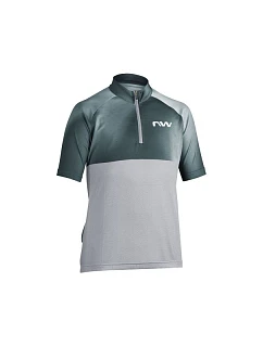 Cyklistické tričko NORTHWAVE Force Evo Junior Jersey S/s, sivé