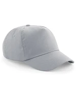 Beechfield B 10 5-panelová čiapka s šiltom „Original“ 53.0010 svetlošedá Beechfield B 10 5-panelová čiapka s šiltom „Original“ 53.0010 svetlošedá