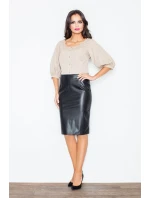 Sukňa Andrea M183 čierna - Figl