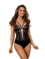 Dámske sexy body V-10110 Black s body - Axami Dámske sexy body V-10110 Black s body - Axami