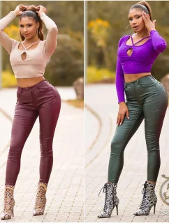 Sexi kožené nohavice 2348 - Koucla