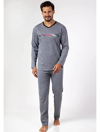 Regina 470 long/r 2XL-3XL Z24/25 pánske pyžamo Regina 470 long/r 2XL-3XL Z24/25 pánske pyžamo