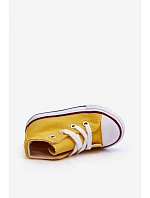 Detské vysoké tenisky Filemon, žlté – Sweet Shoes Detské vysoké tenisky Filemon, žlté – Sweet Shoes