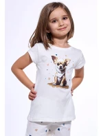 Cornette Kids Girl 787/108 Čivava pyžamo kr/r 86-128 Cornette Kids Girl 787/108 Čivava pyžamo kr/r 86-128