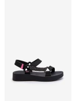 Pachnące Sandały Na Rzep ZAXY LL285062 Czarne