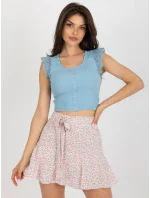 Blúzka NM BZ L55024.21 svetlo modrá