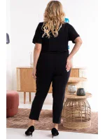 Dámsky čierny overal Ibiza Q094 - Karko