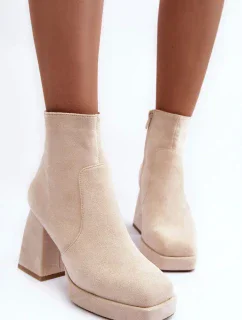 Topánky na podpätku model 186466 Step in style