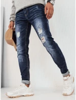 FashionStreet pánske tmavomodré nohavice UX3916