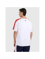 Pánske tričko oversize s potlačou 4F 4FRAW25TTSHM3227-10S