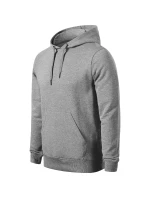 Break pánska mikina s kapucňou tmavo šedé odlesky