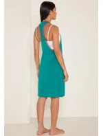 Plážové šaty UW0UW02150-L54 zelená - Tommy Hilfiger Plážové šaty UW0UW02150-L54 zelená - Tommy Hilfiger