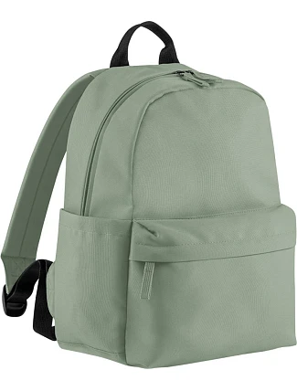 BagBase BG 185S Mini batoh „Premium Recycled“ 52.185S zaprášene zelený