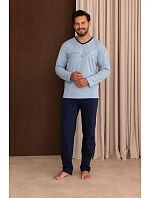 Pyžamo Regina 6010 s dlhými rukávmi, veľkosti M–3XL, Z26 Pyžamo Regina 6010 s dlhými rukávmi, veľkosti M–3XL, Z26