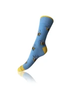 Darčeková krabica zábavných bláznivých ponožiek 4 páry CRAZY SOCKS BOX - BELLINDA - červená