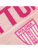 Zimná čiapka Polonia Bytom - ružová