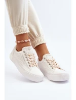 Damskie Trampki Lee Cooper LCW-24-31-2170 Białe