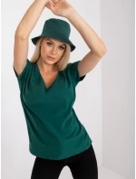 Tričko RV TS 4832.35P tmavo zelená
