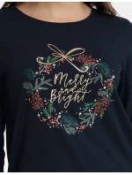 Dámske pyžamo Goldy 40939-59X Námornícka modrá - Henderson Ladies