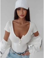 Dámske body 277673 ecru - Ola Voga Dámske body 277673 ecru - Ola Voga